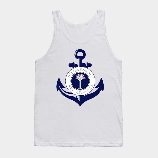 Numenor Sea Guard Tank Top by Sarchotic